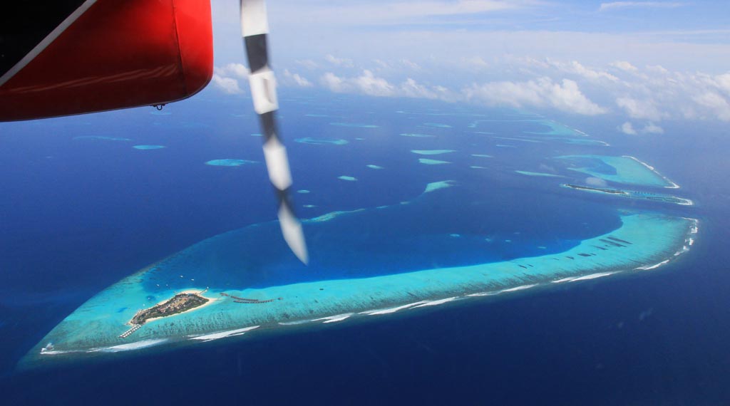 馬爾地夫空中環礁之旅