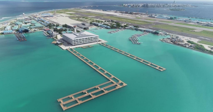 馬爾地夫國際機場水上飛機航廈全新啟用
