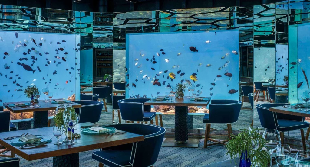 馬爾地夫安納塔拉榮獲Destinasian雜誌最佳酒店(世界上第一家海底水下餐廳和酒窖)