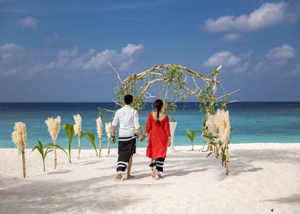 馬爾地夫阿米拉度假村全球首創自助式無人婚禮