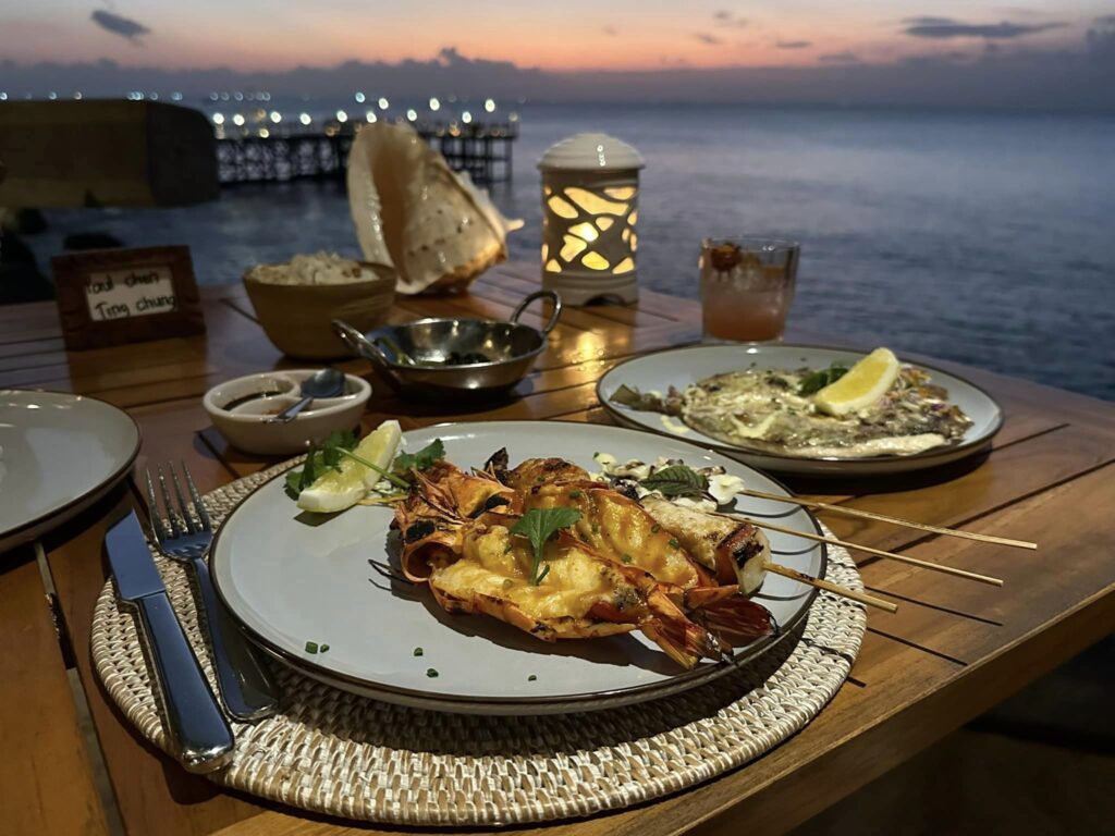 巴里島AYANA的Kisik海鮮燒烤餐廳