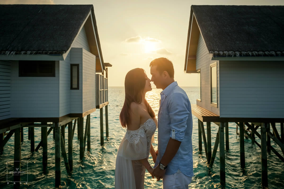 綠攝影像馬爾地夫海島婚紗攝影