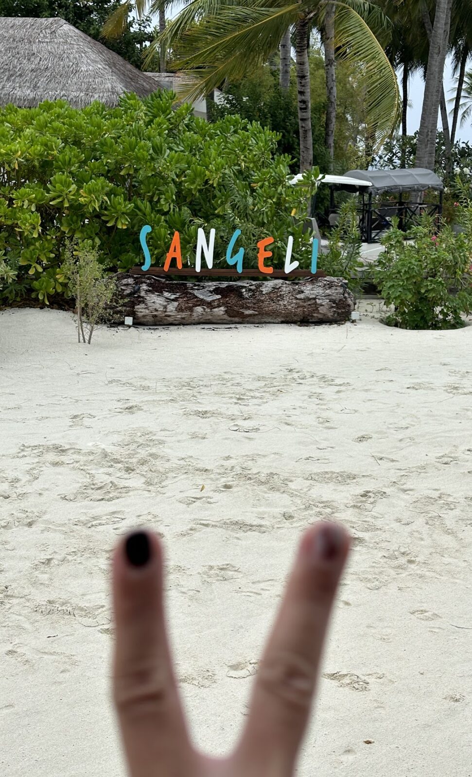 農曆年OBLU SELECT Sangeli 全包式度假村，下次還有機會去馬爾地夫一定會在選擇Angela小姐