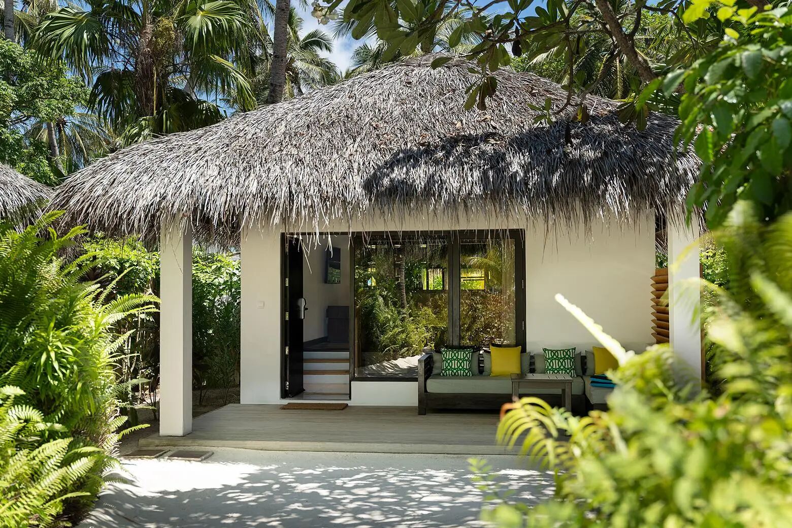 NIVA Velassaru Deluxe Villa 花園入口