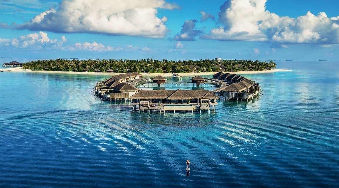 水上別墅與潟湖