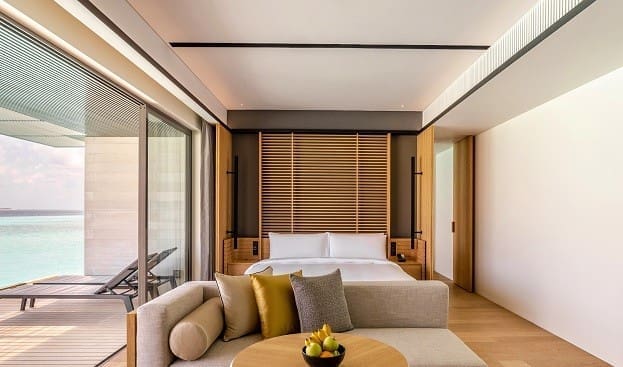 Lagoon Villa 礁湖水上別墅臥室