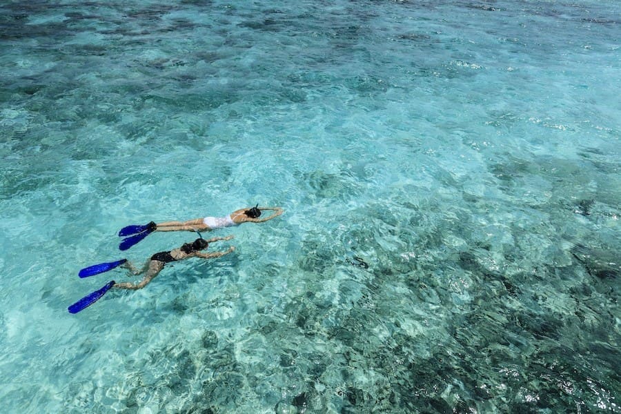 潟湖浮潛