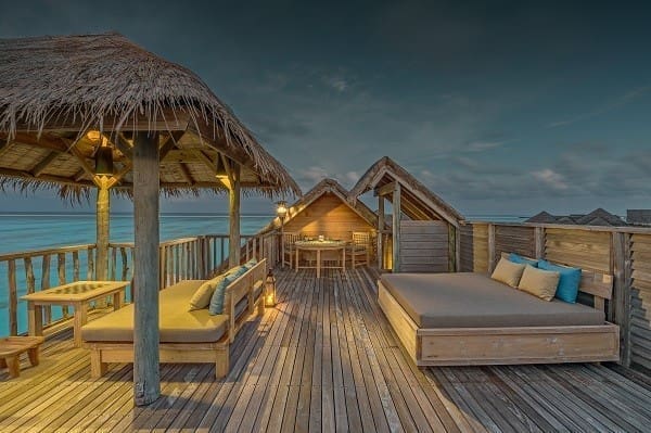 別墅的屋頂露臺