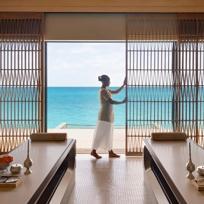 面海的休憩空間