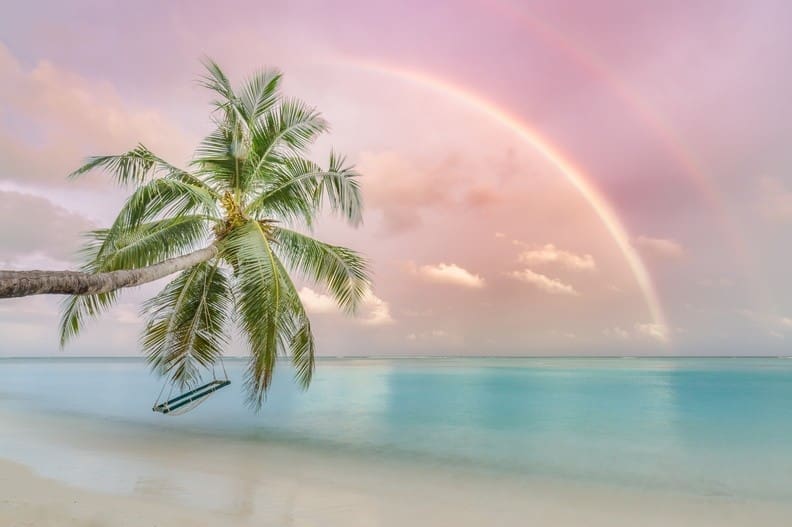 麗世度假村沙灘與海景