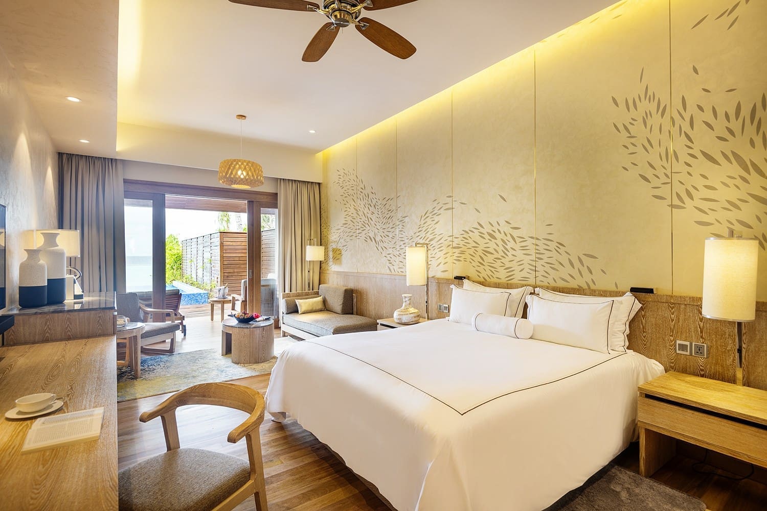 Beach Suite 沙灘套房的臥室