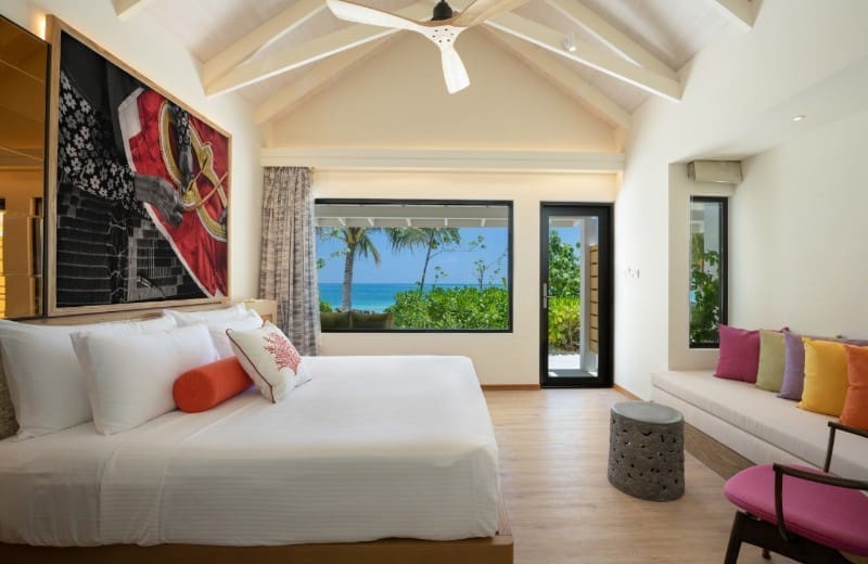 Beach Villa 沙灘別墅的臥室