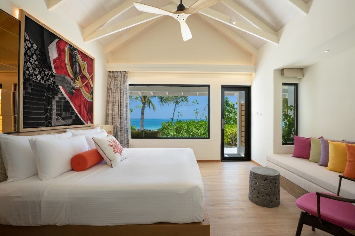 Beach Villa 沙灘別墅的臥室