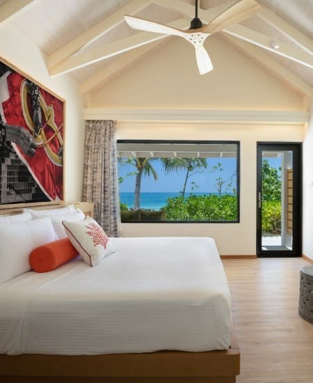 Beach Villa 沙灘別墅的臥室