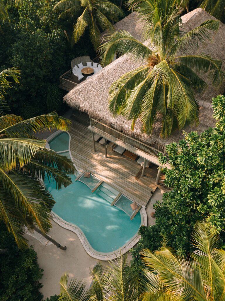 Soneva Fushi 四房沙灘泳池別墅