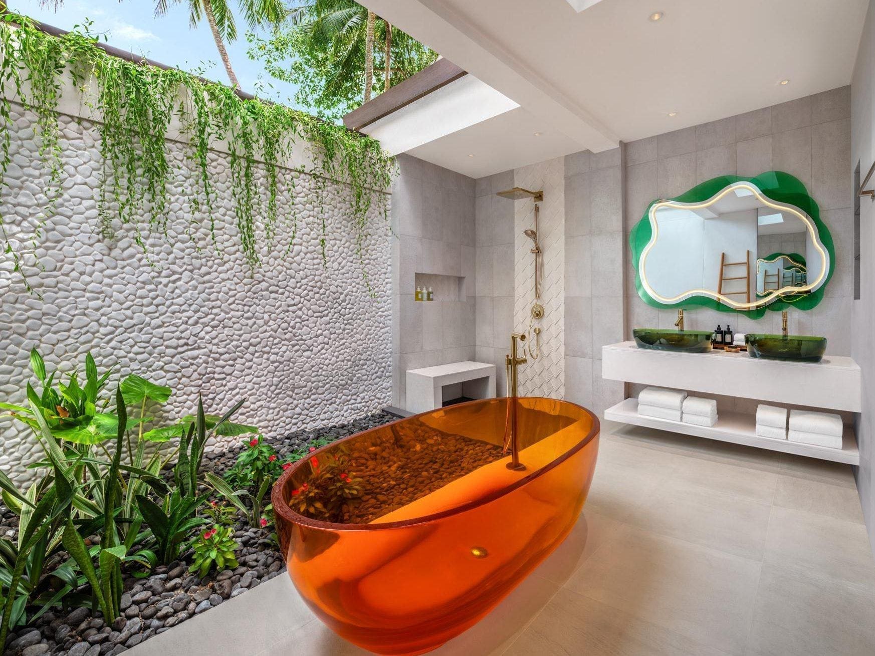 沙灘別墅的浴室