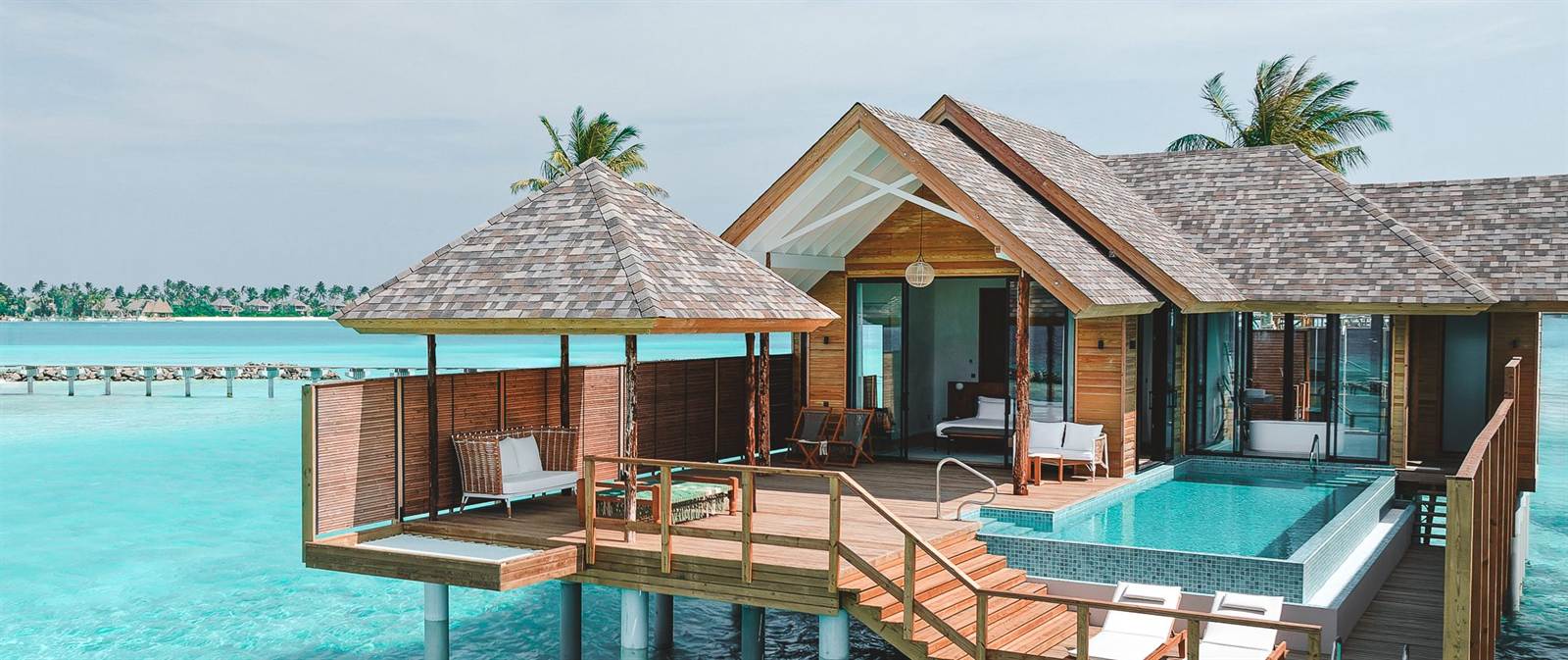 ananea Madivaru Maldives 水上泳池 Villa