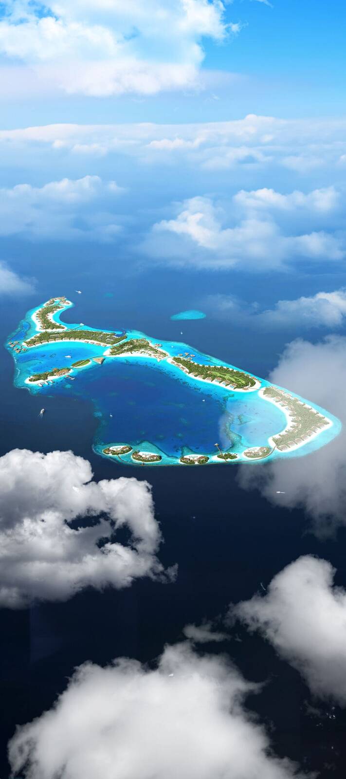 Baccarat Hotel and Residences Maldives 官方效果圖