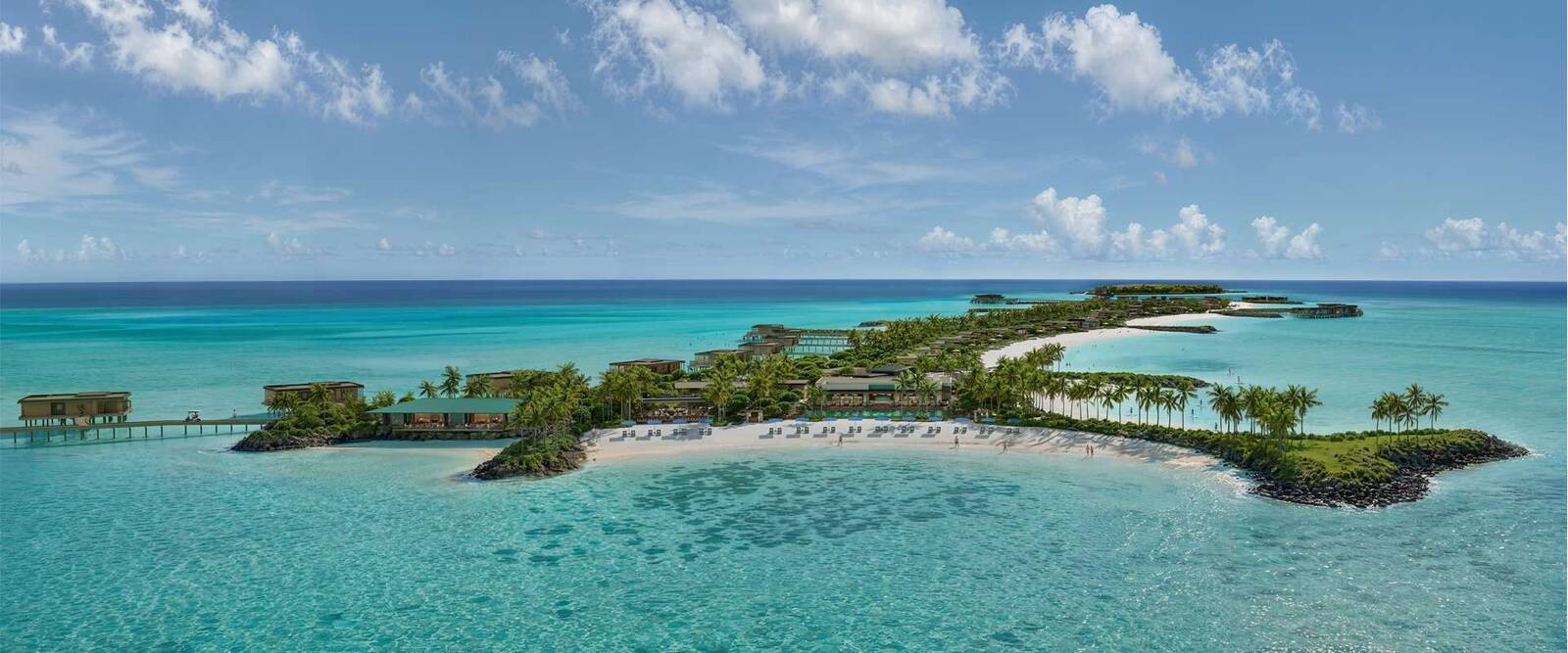 Bvlgari Resort Ranfushi Maldives 島嶼設計示意