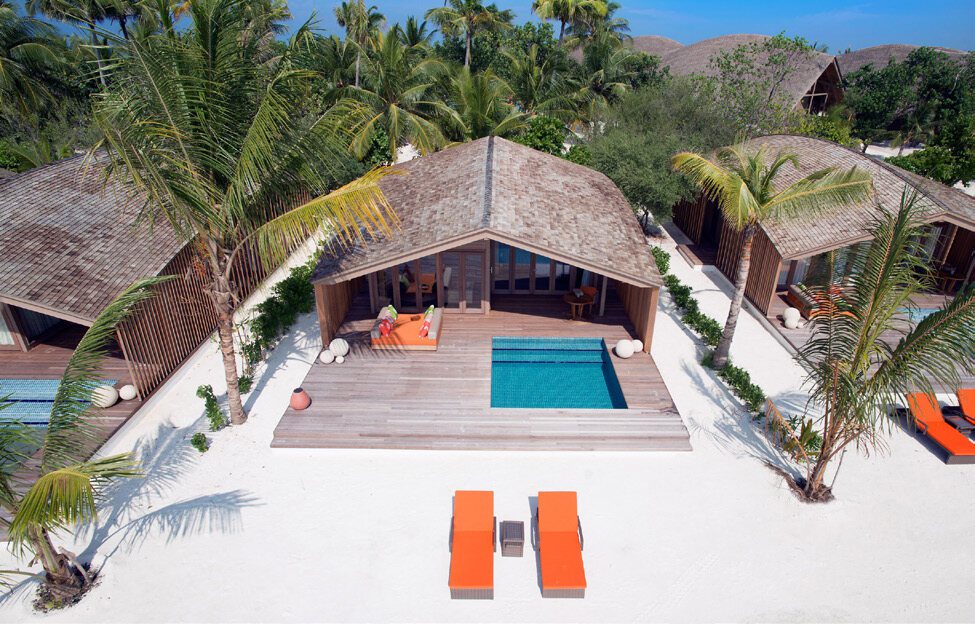 Club Med 芬尼芙海灘泳池別墅空拍