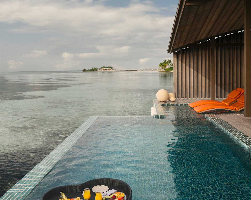 Club Med 芬尼芙水上泳池別墅面向潟湖