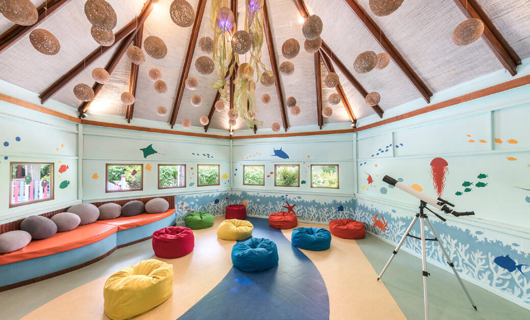 Club Med 卡尼島兒童俱樂部活動空間