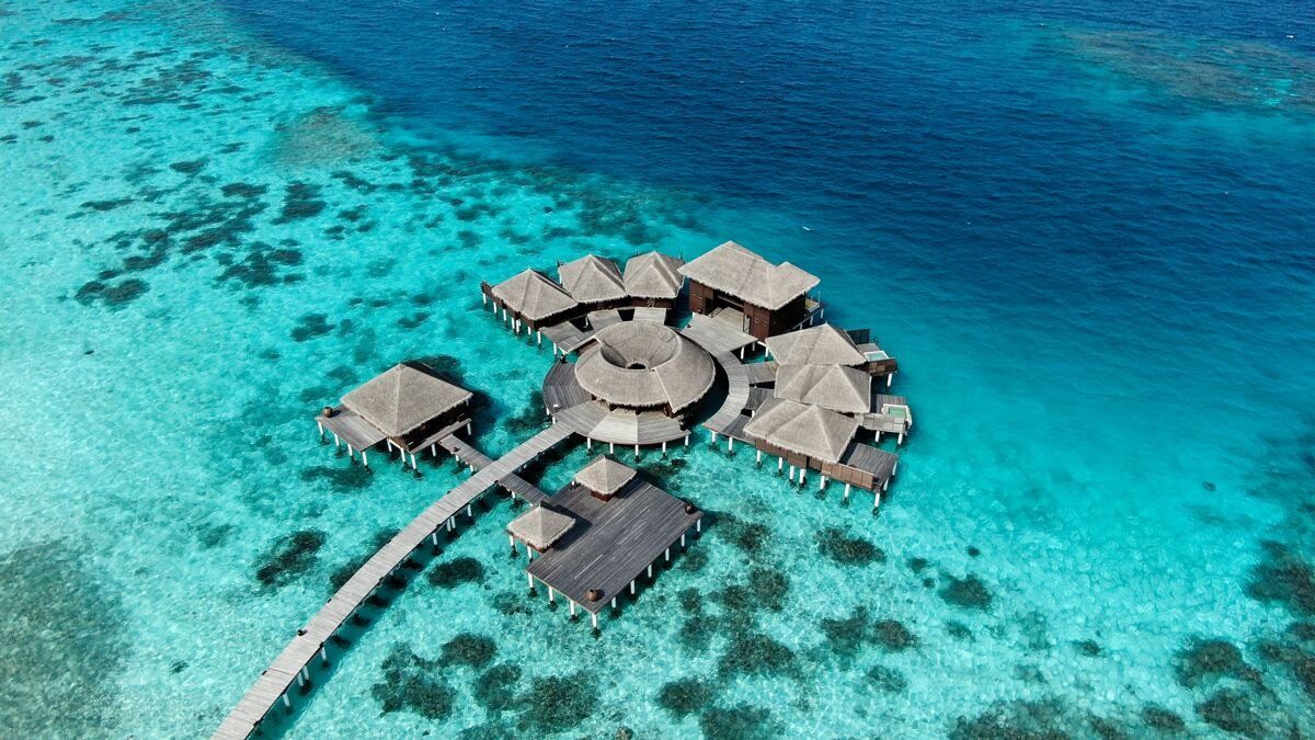 Coco Bodu Hithi Coco Bodu Spa Aerial