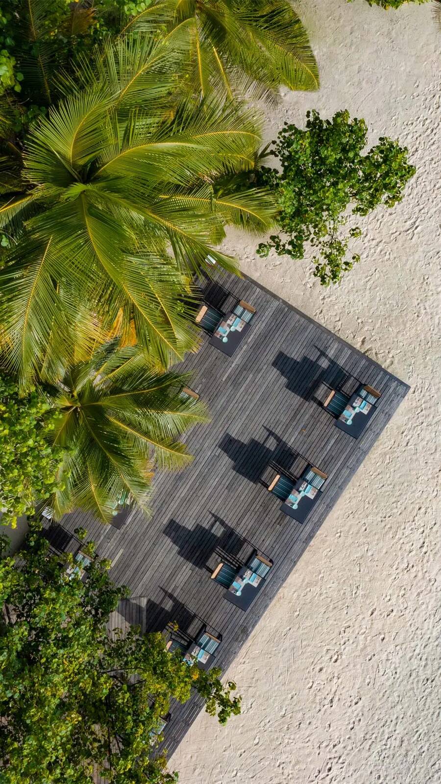 Dhawa Ihuru Riveli Restaurant 沙灘用餐座位