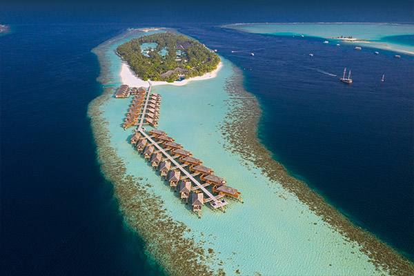 Vilamendhoo 屋礁空拍
