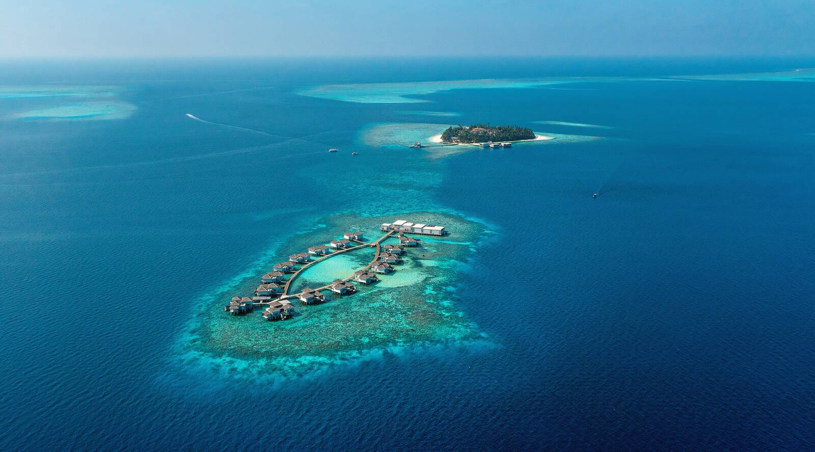 The Halcyon Private Isles Maldives 雙私人島空拍