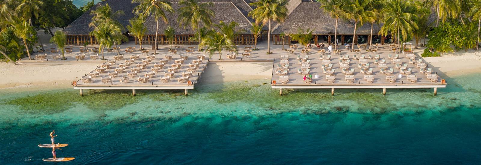 Vilamendhoo Island Resort 島嶼全景