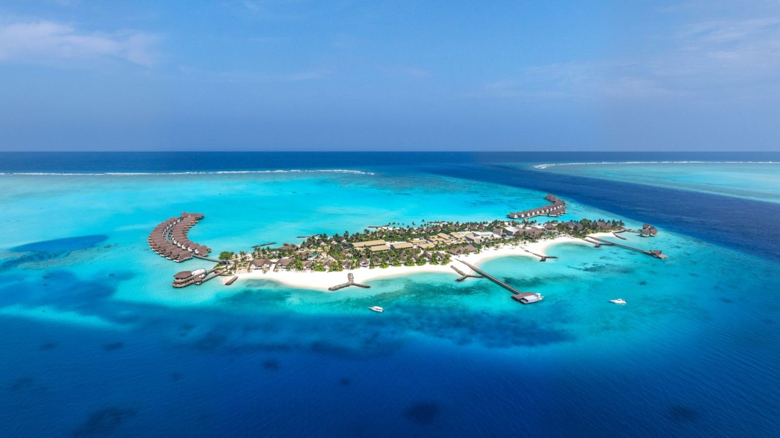 JW Marriott Maldives Kaafu Atoll Island Resort 全島空拍