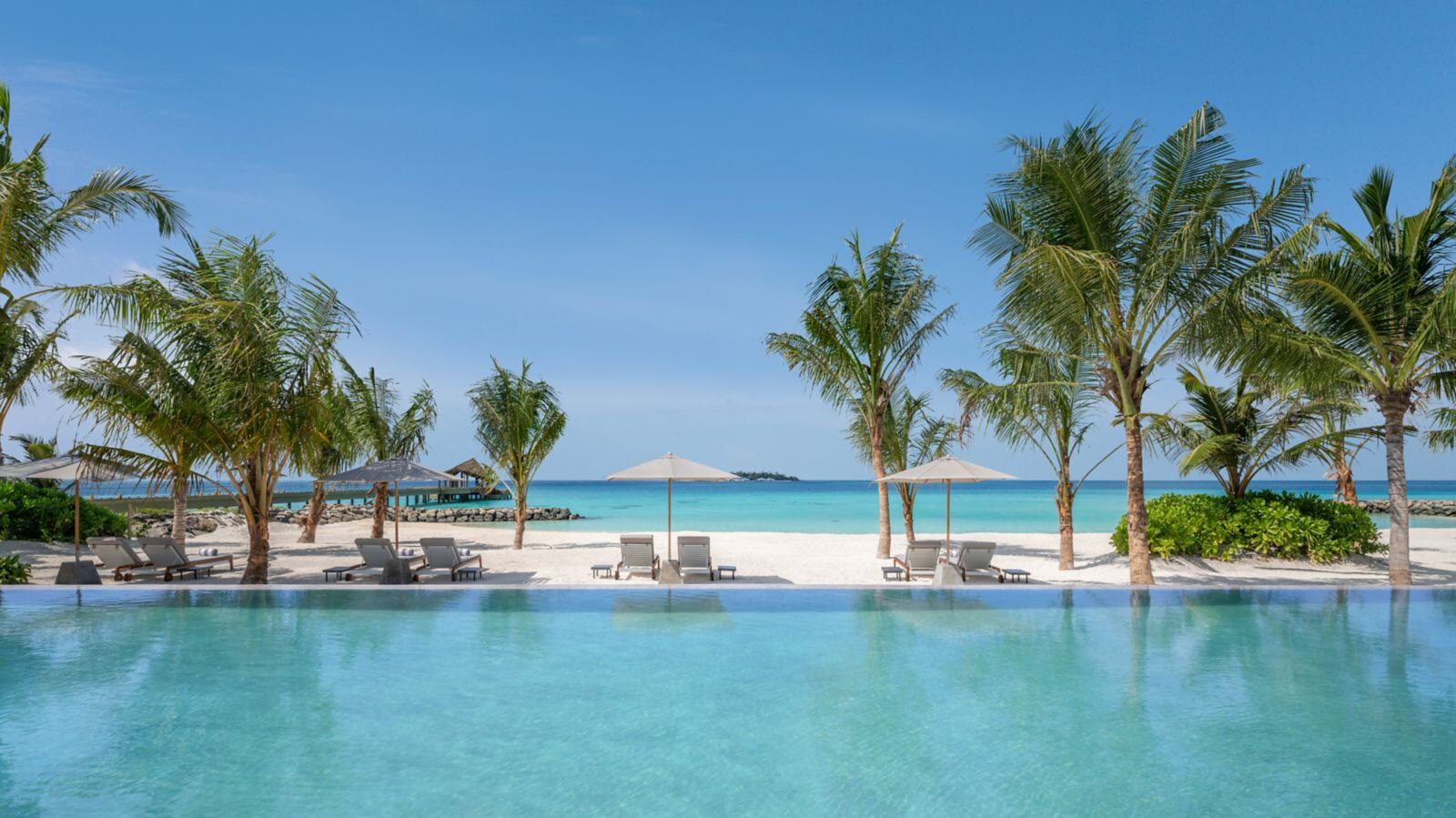 JW Marriott Maldives Kaafu Atoll Island Resort 主泳池