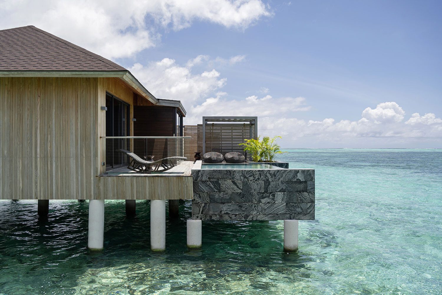 Madifushi Private Island Aqua Pool Villa
