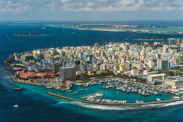馬爾地夫首都馬列市區