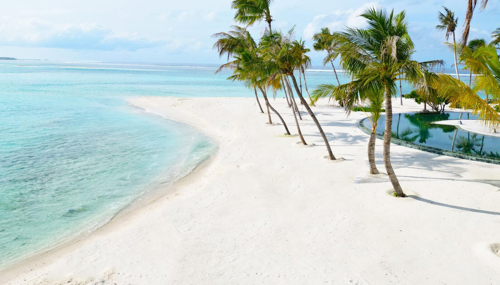 Meliá Whale Lagoon Maldives 白沙灘與潟湖