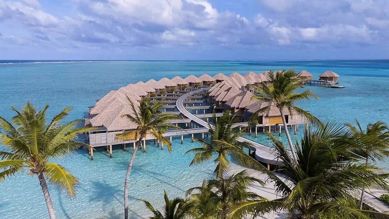 Meliá Whale Lagoon Maldives 水上別墅與潟湖