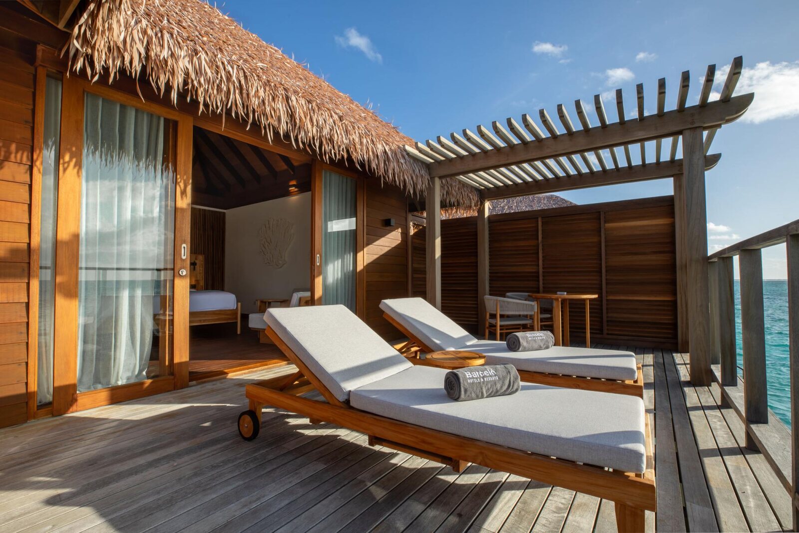 Meliá Whale Lagoon Maldives 水上別墅露台