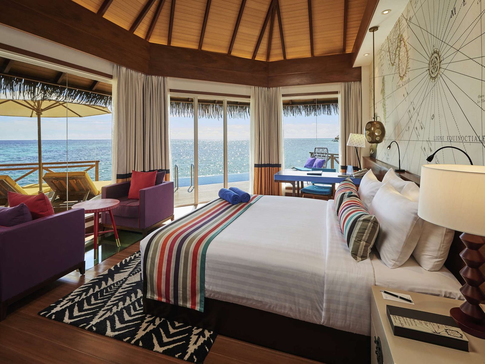 馬爾地夫美居庫杜島 Mercure Maldives Kooddoo Resort 當地素材的時尚感