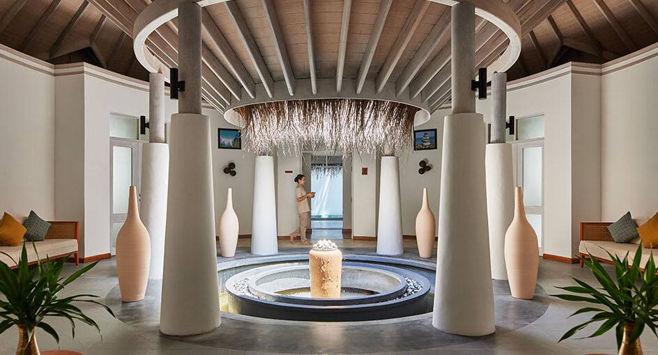 NH Maldives Kuda Rah Resort Spa 接待空間