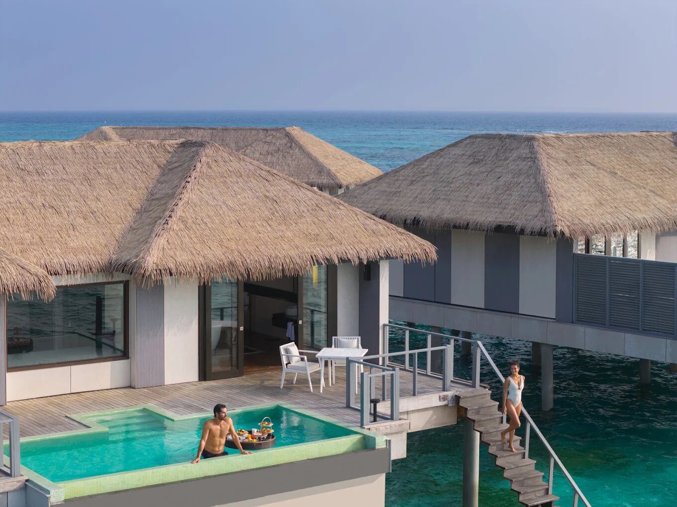 Noku Maldives 水上泳池別墅外觀