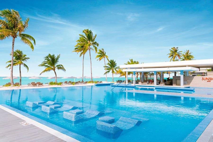 馬爾地夫 Riu Atoll 全包式度假村 Hotel Riu Atoll 戶外泳池與兒童池