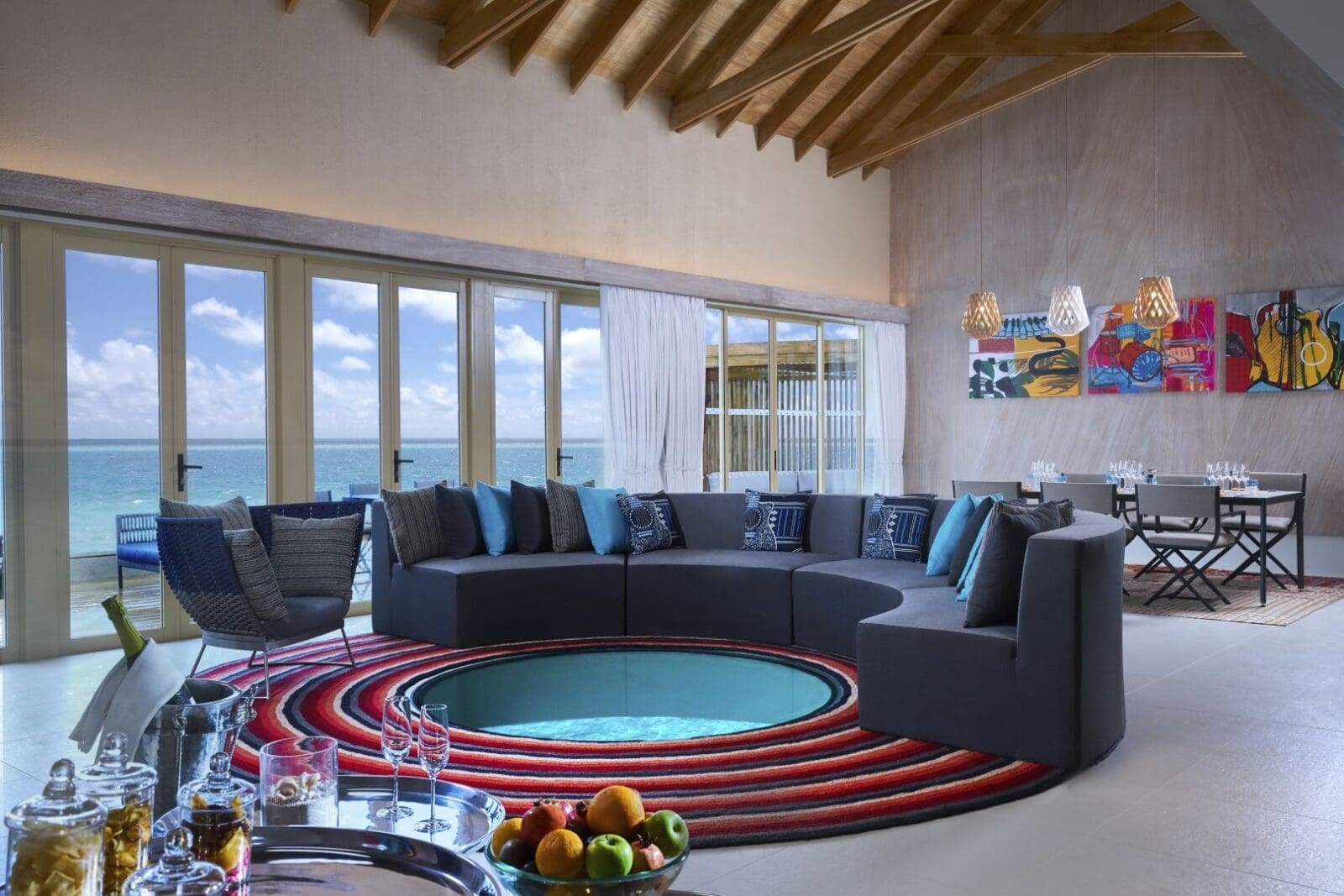 Rock Star Villa 的客廳