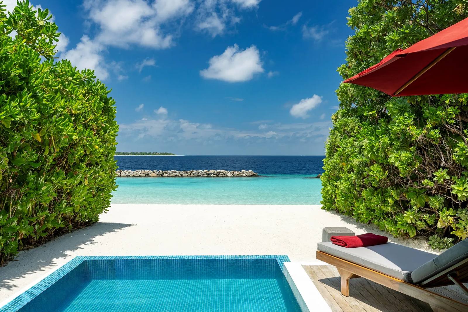 NIVA Dhigali Maldives Beach Villa with Pool