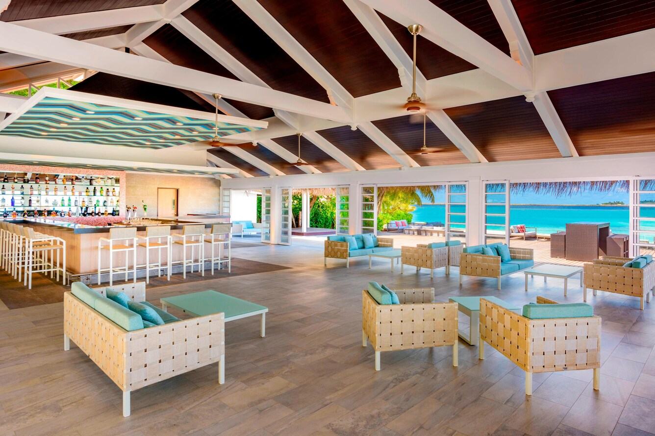 馬爾地夫喜來登滿月島 Sheraton Maldives Full Moon Resort & Spa 酒吧與日落時光