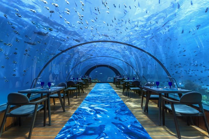 馬爾地夫海底餐廳
