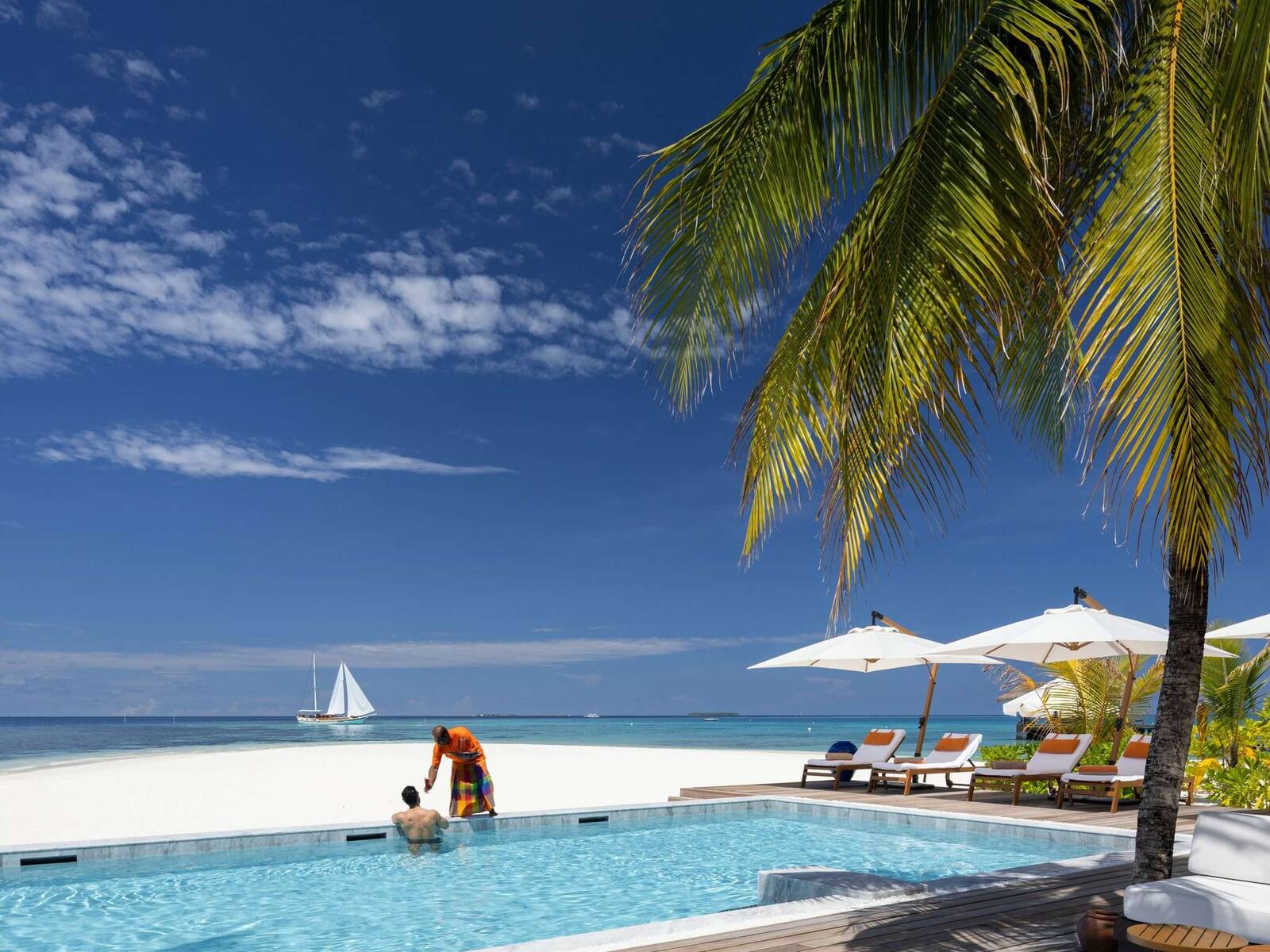 V Villas Maldives at Mirihi 餐飲空間
