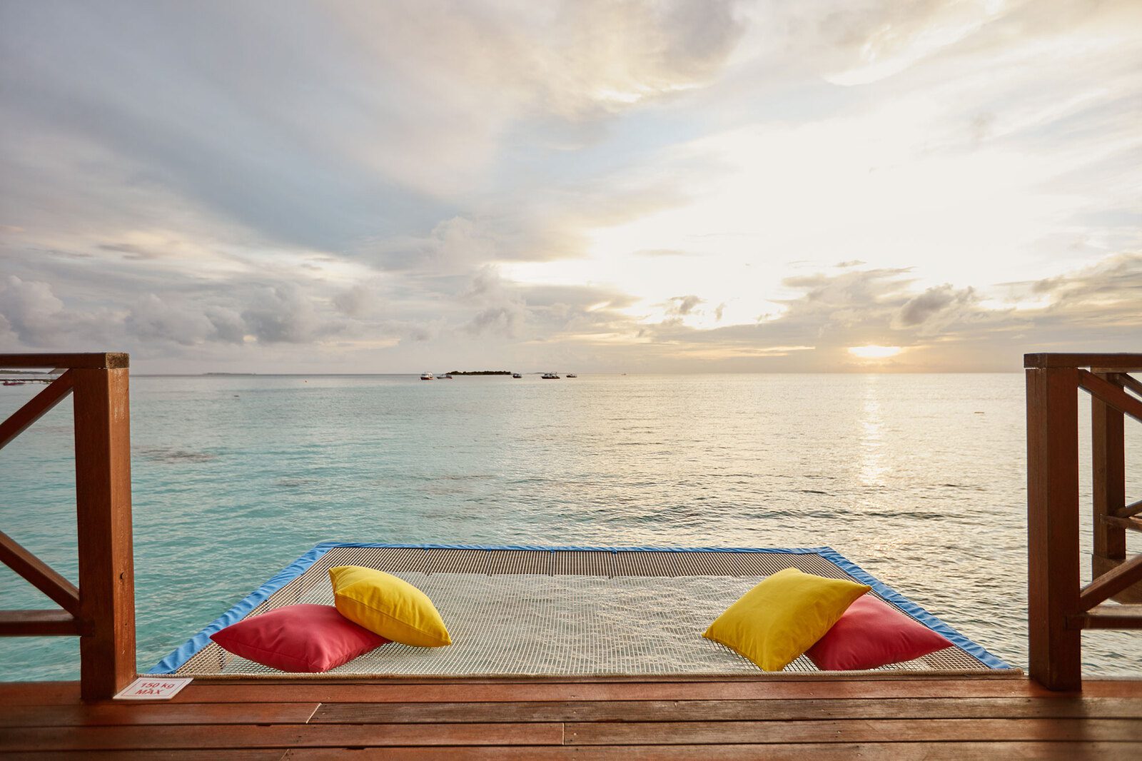Sun Siyam Vilu Reef Aqua Villa 海景平台