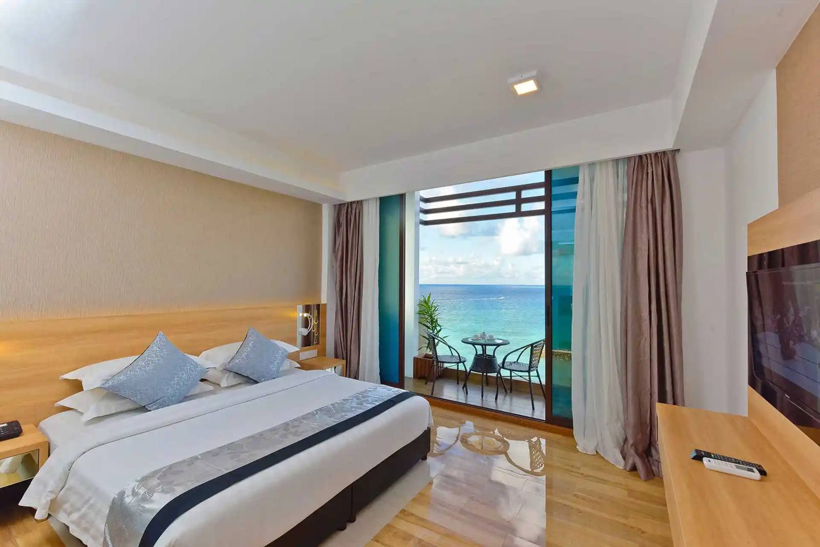 Arena Beach Hotel Maafushi Deluxe Double Room with Balcony and Sea View 陽台海景雙人房