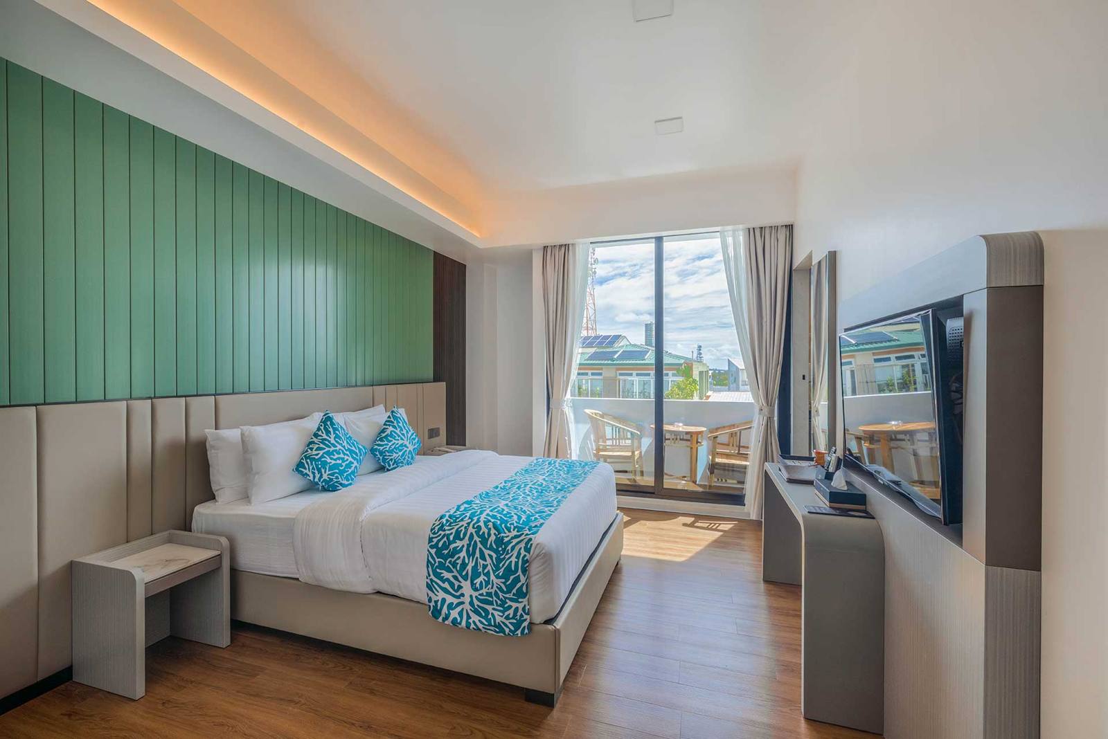 Arena Beach Hotel Maafushi Standard Deluxe Room with Balcony 陽台標準豪華客房